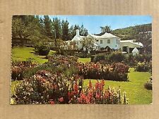 Postcard Southampton Bermuda Waterlot Inn Garden Vintage PC picture