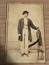 1860's CDV Photo Of Young Man - Victorian Era picture