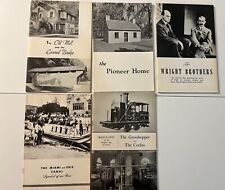 Lot of 5, Very vintage, Carillon Park Booklets Dayton Ohio, History filled,  picture