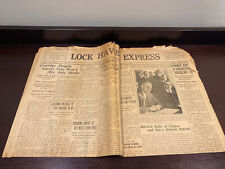 Vintage Newspaper:  LOCK HAVEN EXPRESS PENNSYLVANIA February 9 , 1926 picture