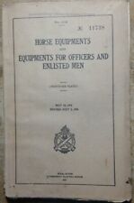 1917 WWI Horse Equipment and Equipment for Officers and Enlisted Men US Cavalry picture