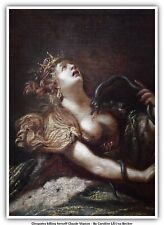 Cleopatra killing herself Claude Vignon picture
