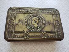 Antique Vintage 1914 Queen Mary Christmas Tin picture
