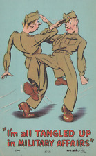 WWII MWM Army Comic Series AC132 Postcard 