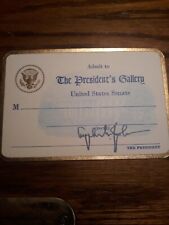 Lyndon B. Johnson Signed? Presidents Gallery Card picture
