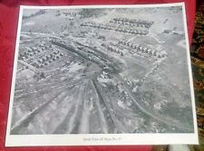1947 Windber PA. Coal Mine # 37 Aerial View- Railroad, Houses, Mine, Slate Dumps picture