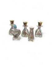 Vintage 1980s-1990s 5 Empty Perfume Bottles Some Avon And Others picture