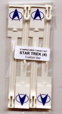 Bally Star Trek Pinball Machine DROP TARGET SET Custom Federation LOGO picture
