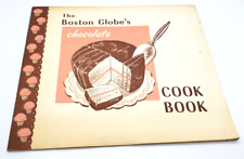 Vintage Boston Globe Chocolate Cook 1955 Paper Ephemera Ahern, Carten picture