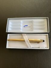 Vtg Cross Townsend 10kt Gold Filled Fountain Pen In Box - EDS  Logo - USA picture
