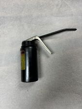 Vintage Plews 6 oz Oiler Can, Finger Pump Long Spout Mechanics Tool picture