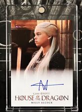House Of The Dragon milly Alcock Autograph Custom Card picture