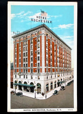 Hotel Rochester New York Unused Antique Linen Postcard Vintage Mailing Card picture