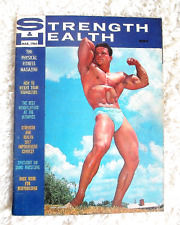 Vintage March 1965 issue Strength and Health Magazine Body Building Gay Interest picture