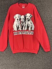 101 Dalmatian Disney Vintage Sweatshirt Adult One Size Large X Large Dog Graphic picture