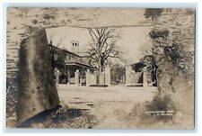 c1905 Harvard Gateway And Harvard Hall Cambridge MA RPPC Photo Antique Postcard picture