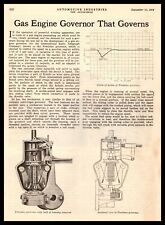 1919 International Radio Telegraph Co Precision Engine Governor Article Print Ad picture