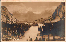 Postcard Bow Valley Banff Alberta Canada RPPC Postmarked 1916 picture