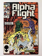 Alpha Flight #24 July 1985 ✅ John Byrne Story & Art ✅ Marvel Comics ✅Copper Age picture