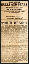 ORIGINAL 1906 NY NEWS CLIPPING • Clarence W. Barron picture