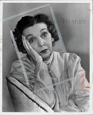 1957 Press Photo TV Actress Zasu Pitts - pio38606 picture