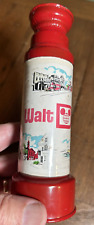 vintage 1970's Walt Disney World red metal telecope souvenir 7-13