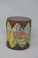 Vintage Native American Child's Tom-Tom Drum Indian Chief picture