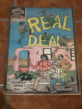 Black Americana, Real Deal Comic Book Signed By Artist/Creator 1st Issue 1989 picture