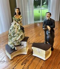 GONE WITH THE WIND 1993 MUSIC BOXES. Rhett & Scarlett 73471 / 73472 picture
