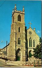 Woonsocket RI-Rhode Island, St Charles Borromeo Church Vintage Postcard picture