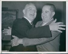 1941 Gen Camargo Greets La Mayor Fletcher Bowon On Tour Politics 7X9 Press Photo picture