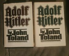 Adolf Hitler by John Toland Volume I & II 1976 Doubleday & Company HC/DJ WWII picture