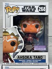 NEW FUNKO POP STAR WARS AHSOKA TANO #268 HER UNIVERSE DIAMOND EXCL *SHIPS NOW* picture