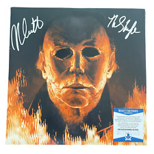 NICK CASTLE SIGNED AUTOGRAPH VINYL RECORD - THE SHAPE HALLOWEEN BECKETT 4 picture