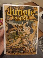 Jungle Comics Issue 102 Golden Age Good Girl Comic Book Cover  Kaanga June 1948 picture