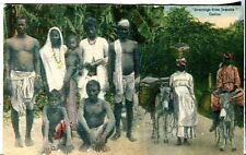 Jamaica India Coolies 1923 postcard picture
