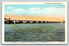 Arch Bridge Dividing Weir Ashokan Reservoir Catskill Mountains New York P488 picture