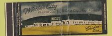 Matchbook Cover - White's City Courts NM Bhicken Bar full length picture