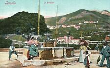 Vintage Postcard 1910's View of La Fontana Ravello Italy IT picture