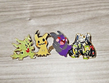 Official Pokemon Enamel Trading Pins Set Morpeko/Zygarde/Mimikyu/Tyranitar picture