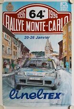 64th Ralley Monte Carlo 1996 Pierre BERENGUIER Poster picture