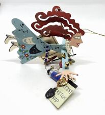 SILVESTRI by Karen Rossi Fanciful Flights Ornament Artist Blue picture