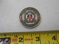 RARE CDR CSM 142D CORPS SUPPORT BATT FORCES COMMAND ARMY MILITARY CHALLENGE COIN picture