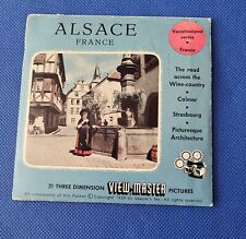 Sawyer's Scarce vintage 1465 A B & C Alsace France view-master 3 Reels Packet picture