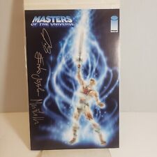 Masters of the Universe Convention Exclusive Preview Signed He-Man MOTU Image NM picture