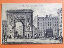 cpa engraving drawing litho 75 - PARIS La PORTE St DENIS in 1820 Engraving Drawing picture