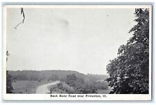 c1910's View Of Back Bone Road Near Princeton Illinois IL Antique Postcard picture