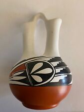 Jemez Pueblo Pottery Wedding Vase  - Native American New Mexico  picture