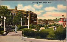 Bangor ME-Maine, Norumbega Mall, Exterior, Vintage Postcard picture