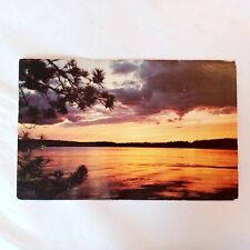 Postcard: Vacationland Scene - Shimmering Waters - Sunset picture